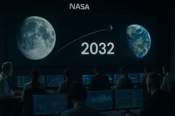 Asteroid to Hit Moon in 2032