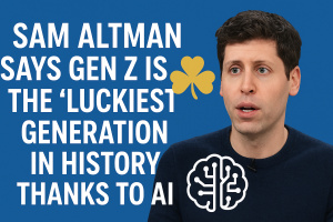 Sam Altman Says Gen Z Is the Luckiest Generation in History Thanks to AI