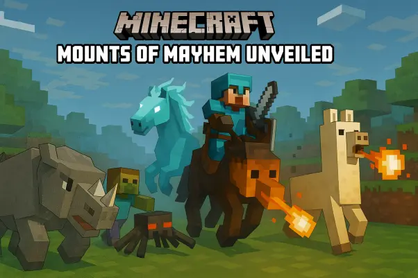 Minecraft Mounts of Mayhem