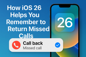 How iOS 26 Helps You Remember to Return Missed Calls