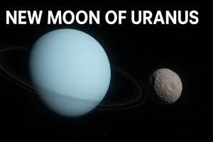 Hidden Moon of Uranus Discovered by Astronomers