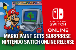 Mario Paint Surprise Release on Nintendo Switch Online: What You Need to Know