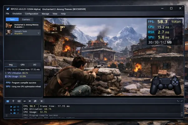 PS3 Emulation Breakthrough Boosts Performance
